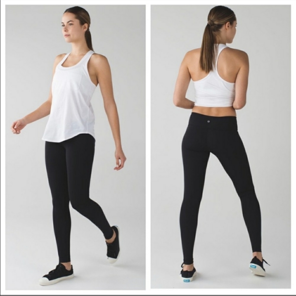 Lululemon Black Wunder Under III Leggings